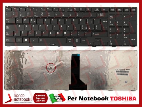 Tastiera italiana toshiba - tastiera,