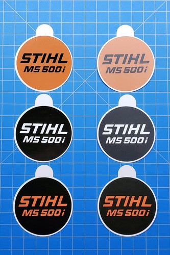 Adesivo vinile per stihl - vinile, ms