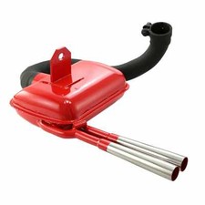 Marmitta SIP Racing in acciaio PIAGGIO 180 per Vespa RALLY VSD 1968-1973