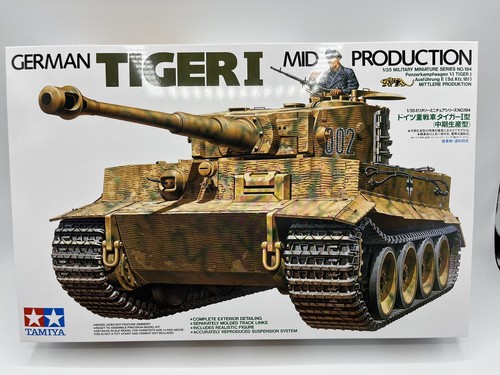 Tamiya tigre tedesca - 1/35, 1