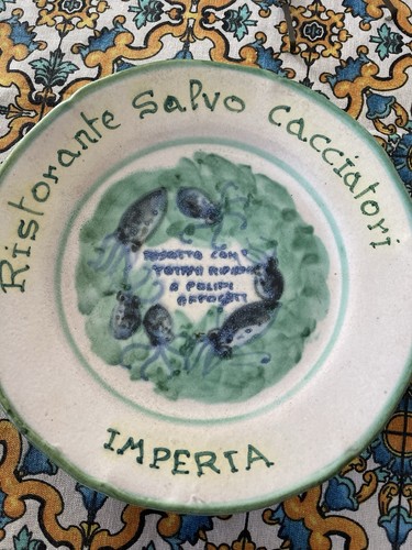Piatto buon ricordo - buon, imperia