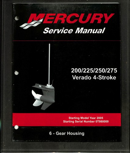 Mercury manuale servizio - di,
