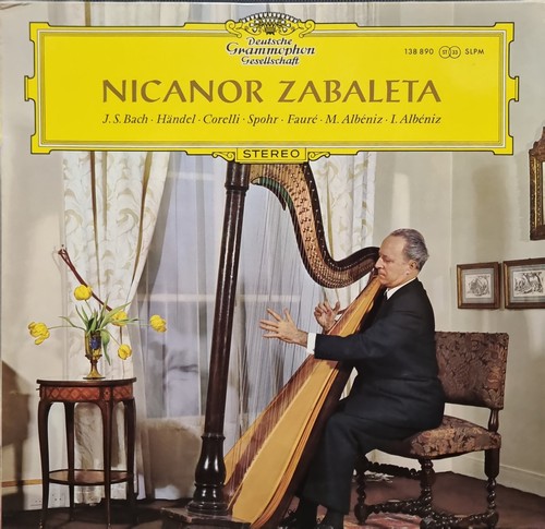 Bach handel albéniz arpa - albéniz,