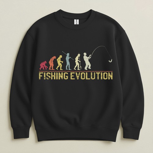 Felpa fishing evolution unisex - fishing,