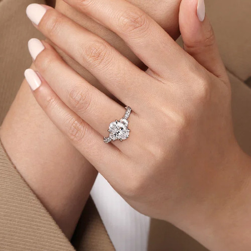 Anello fidanzamento oro - anello, di