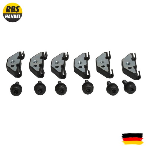 Hard top retainer kit - hard, nero