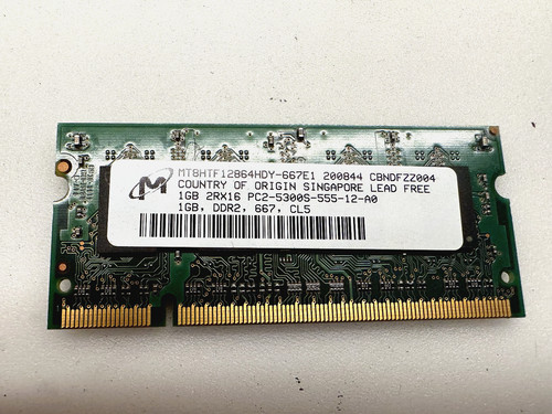 Ram micron ddr2 - ddr2, 1gb