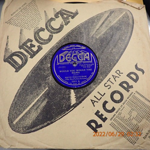 Peetie wheatstraw decca - peetie,