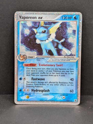 Vaporeon 110 113 - vaporeon, ex
