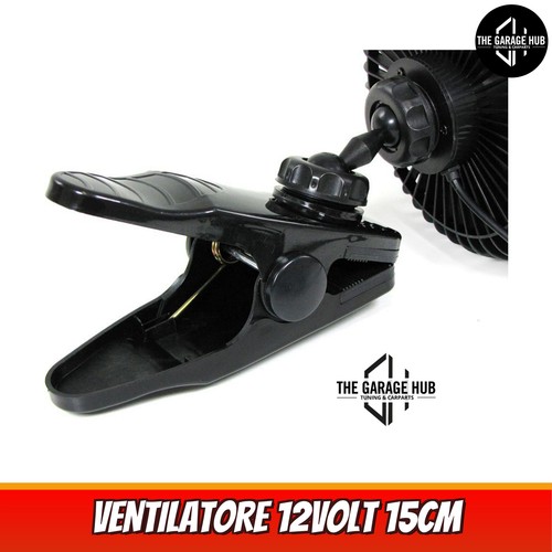 Ventilatore 12volt 15cm per - ventilatore,