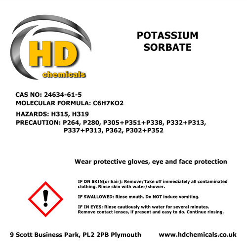 100g 250g sorbato - sorbato, potassio