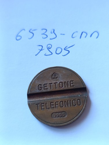 Gettone telefonico 7905 cmm - gettone,