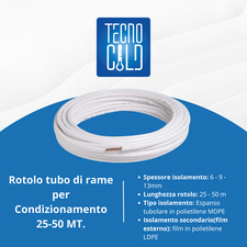 Tubo rame condizionamento - tubo,