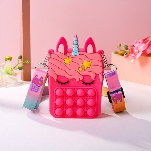 Borsetta unicorno con - , pop-it