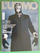 L'UOMO VOGUE ITALIA magazine September 2007 Settembre Tim Burton David Linch 383