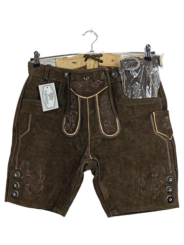 Edelnice pantaloni pelle - pantaloni, uomo