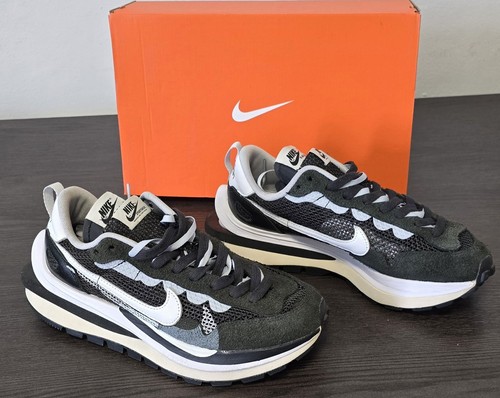 Nike sacai vaporwaffle nero - x,