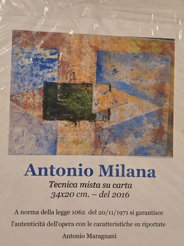 Quadro tecnica mista - tecnica,