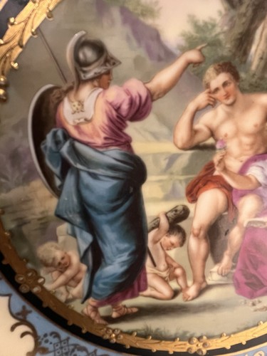 Antico piatto porcellana - piatto,