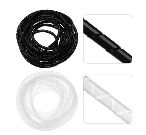 50cm guaina spirale nera - 50cm,