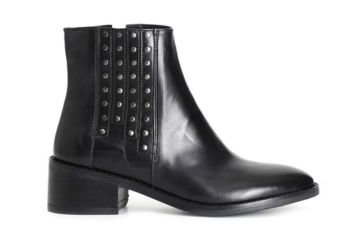 Tronchetto pelle con - pelle,