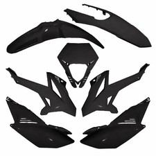 Kit carene 7 pezzi nero T4TUNE BETAMOTOR 50 RR Motard 2012-2020