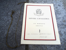 ww2 regio esercito savoia cavalleria calendario ufficiale coloniale ventennio 34