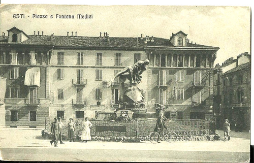 Asti piazza fontana - -,