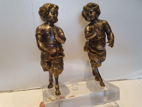 Antica coppia fauni in - antica,