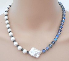 Collana collier MK perla