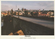 C4  Cp Cartolina PRAGA Karluv