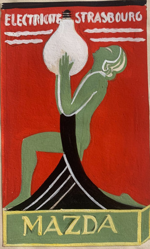 Rare dessin gouache projet - rare,