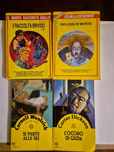 Libri giallo anni 80 - libri,