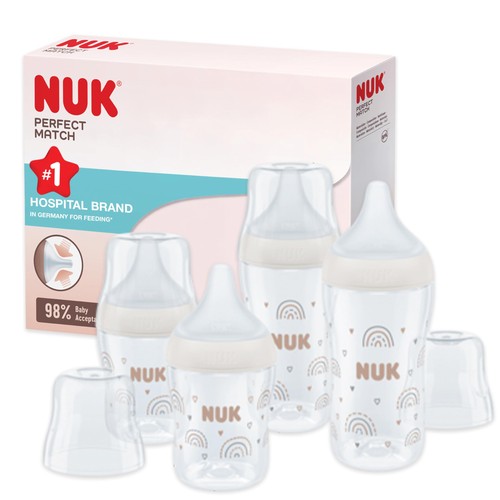 Nuk set biberon perfect match - biberon,
