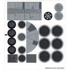 NEW LEGO 7965 STICKER SHEET -