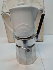La Caffettiera con bricco Mulino Bianco Barilla vintage Moka caffè rondini NUOVA
