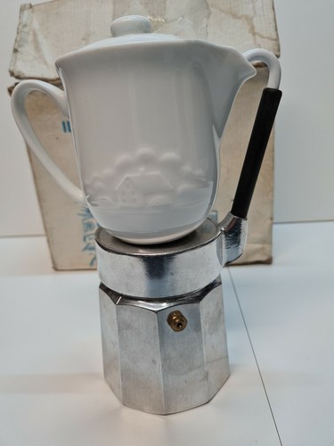 Caffettiera con bricco - la,