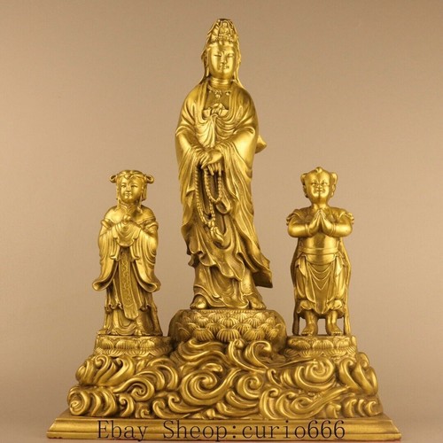 Vecchia statua cinese viola