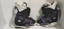 Scarponi da sci donna Salomon 24.5 (38-39) Viola e bianchi