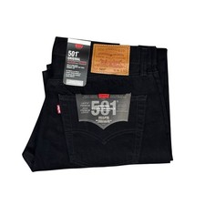 Jeans uomo Levi's 501 Original (NERO) regular fit
