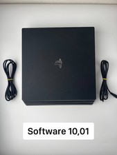 CONSOLE Sony Playstation 4 Pro PS4 Jet Black 1 TB Nera - Software 10.01