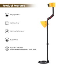 Metal detector ad alte prestazioni ad alta sensibilità MD3010II metal de