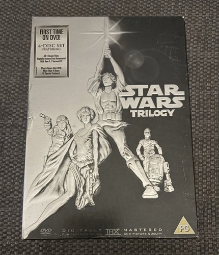 Star wars trilogy dvd - 4, disk