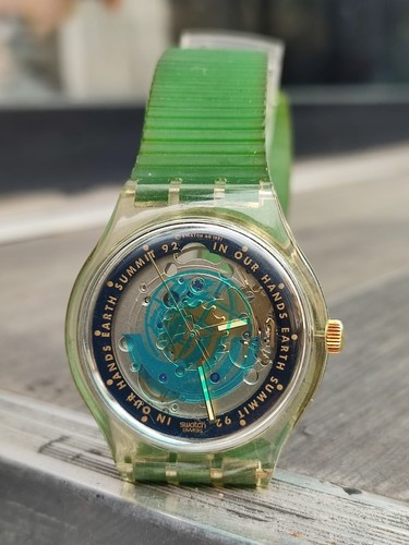 Swatch gk902 earth summit - earth,