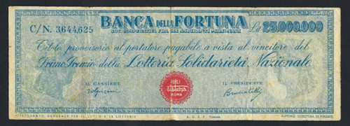 Biglietto lotteria solidarieta - biglietto,