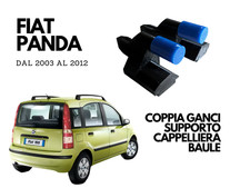Ganci cappelliera baule Fiat Panda 2003-2012