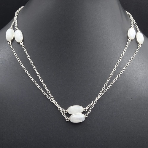 Collana nuova con labradorite - nuova,