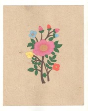 Floreale Acquarello Miniatura