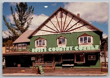 Cartolina Hoss's Country Corner Long Lake NY General Store Adirondacks 6x4"