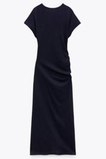 ZARA ABITO DRAPPEGGIATO MISTO